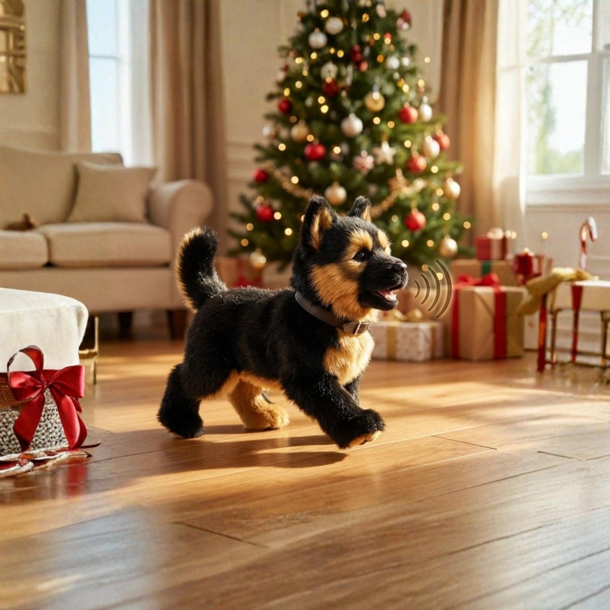 Interaktiv Robot Hund med Realistiske Bevægelser til Legende Sjov