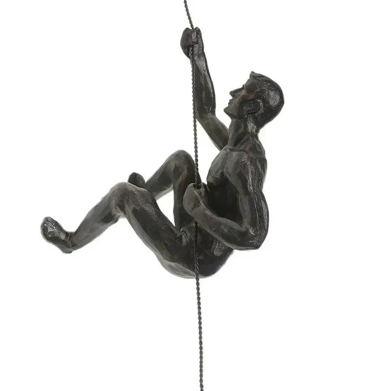 Dekorative Klatrefigurer Vægskulptur Sæt til Moderne Vægdekoration