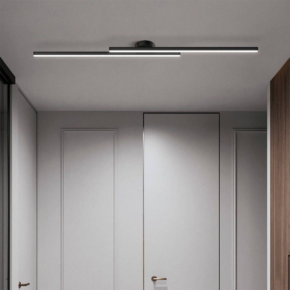 Minimalistisk Aluminium LED Loftlampe Fra LumenVale Til Stuer Design