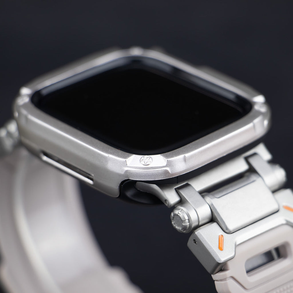 RavenTac Tactical Fluoro Gummibånd og TPU PC 2-i-1 Cover til Apple Watch | Petprovac