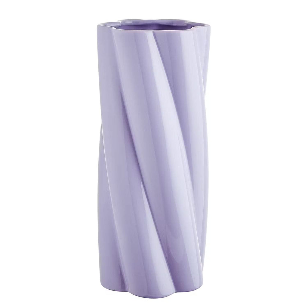 TWIST Vase – Skulpturel Keramikvase med moderne Spiraldesign