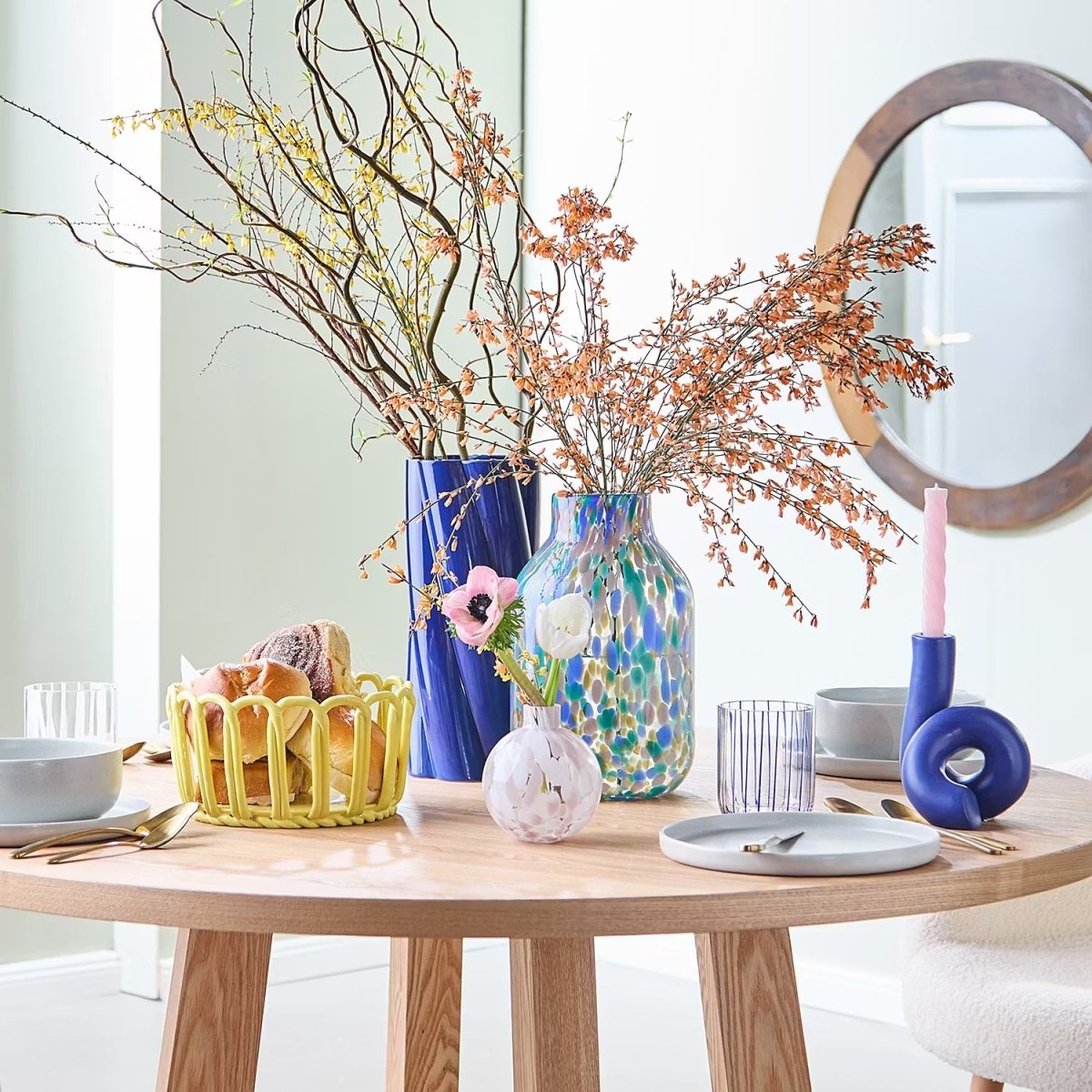 TWIST Vase – Skulpturel Keramikvase med moderne Spiraldesign