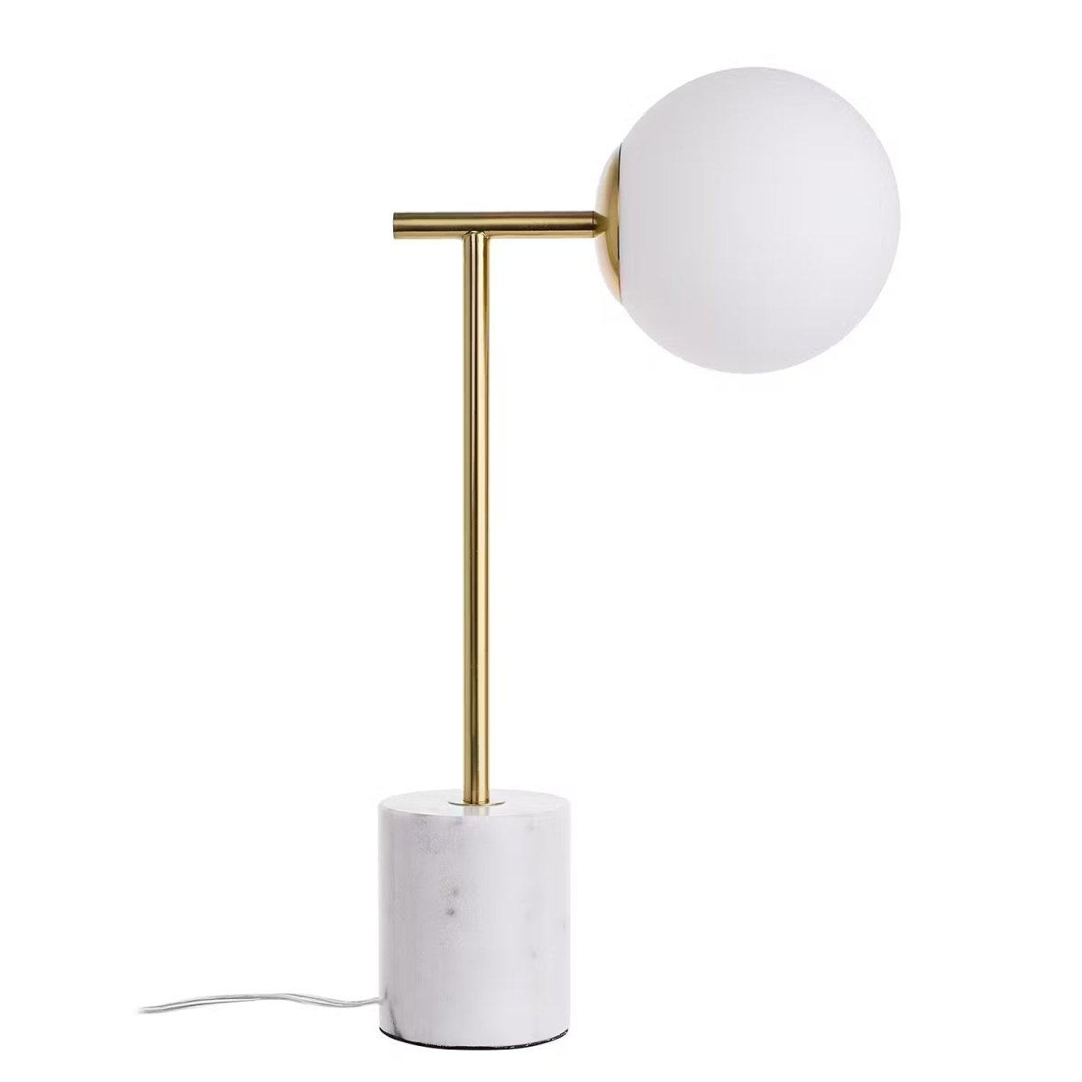 LUNA Bordlampe – Elegant design i marmor, glas & metal