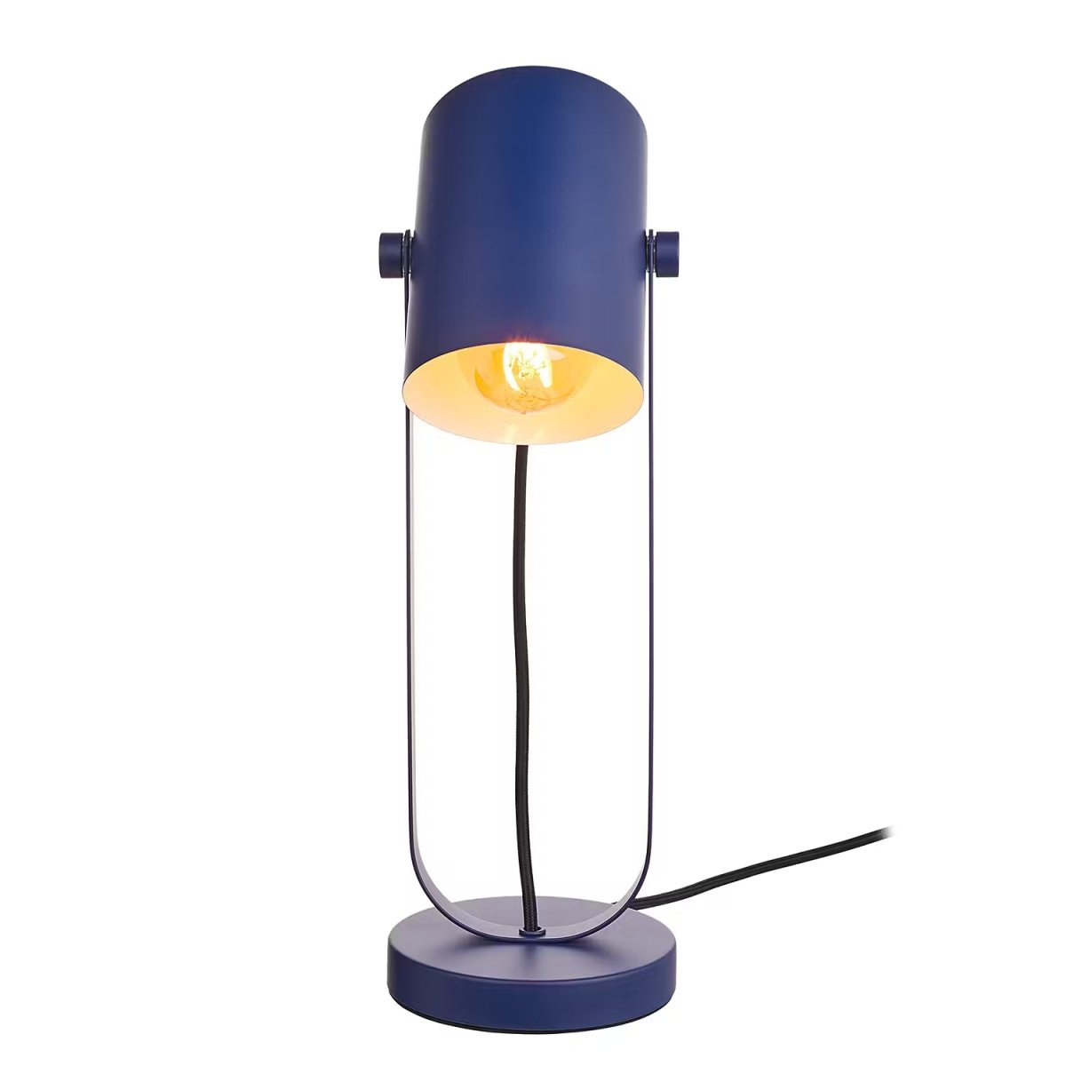 ON STAGE Skrivebordslampe – Justerbar metalbordlampe i spotdesign