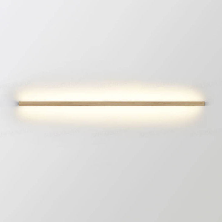 Minimalistisk Trævæg lampe – Atmosfærisk belysning til ethvert rum