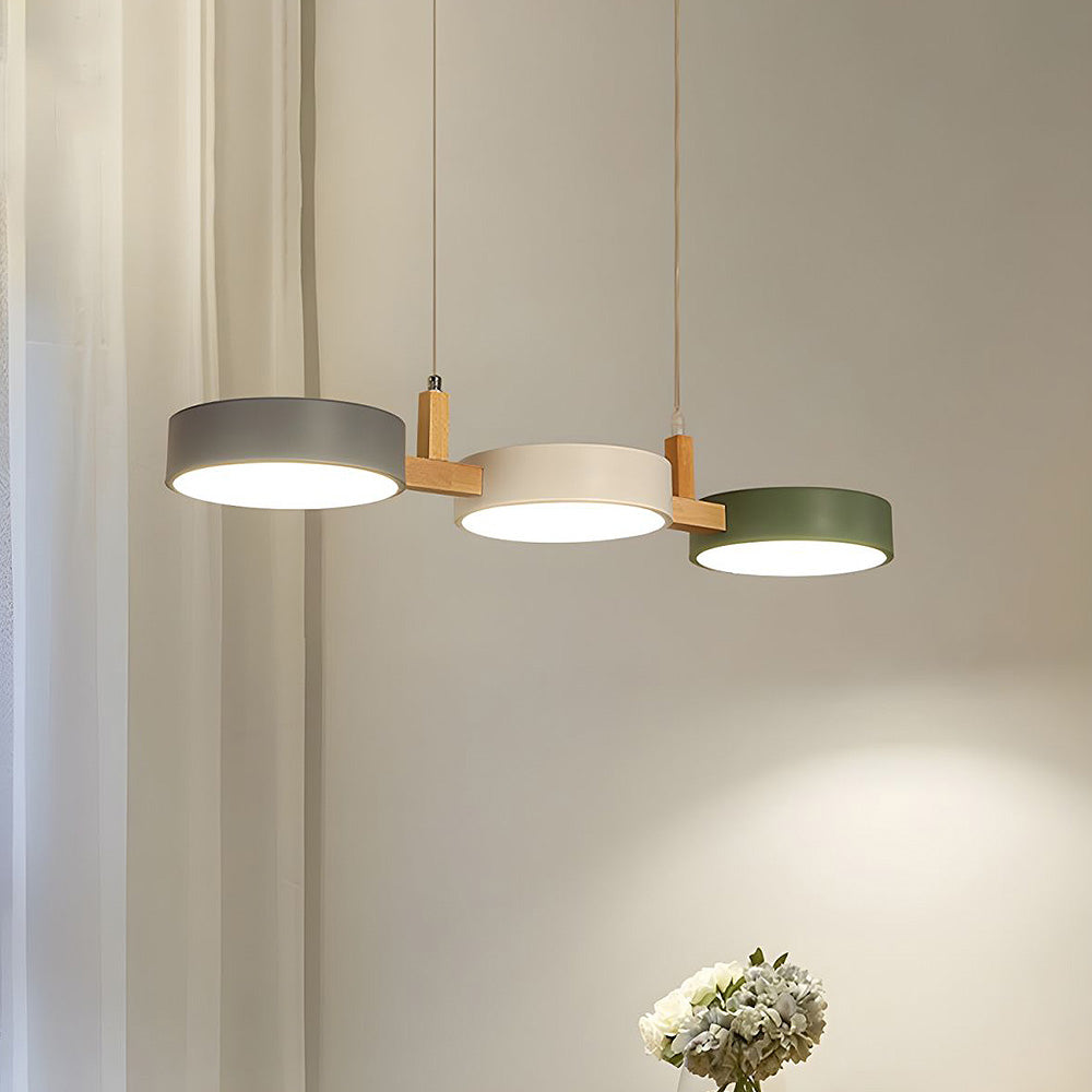 Nordisk Flush Loftlampe med Flere Hoveder til Kjøkkener og Spisestuer
