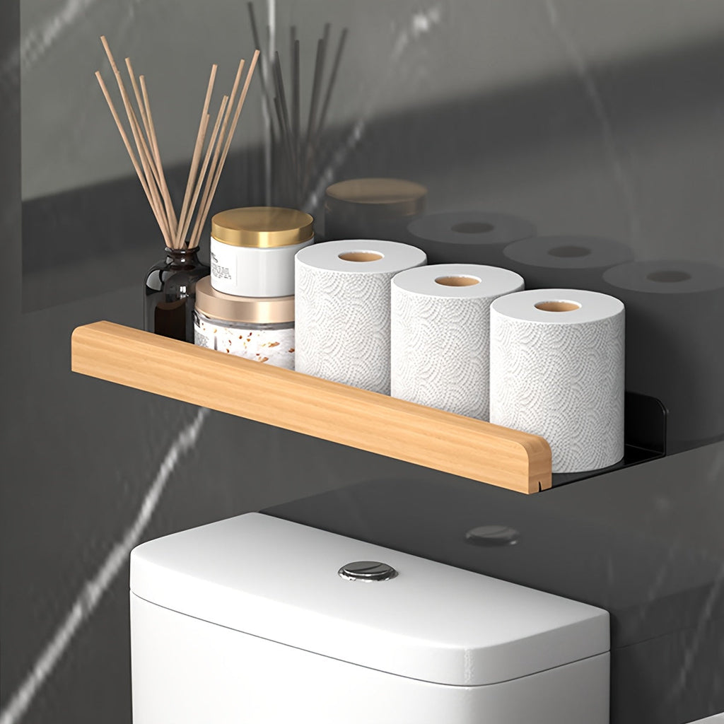 Stilfuld Væghylde Toiletpapirholder – Perfekt til Badeværelsesorganisation