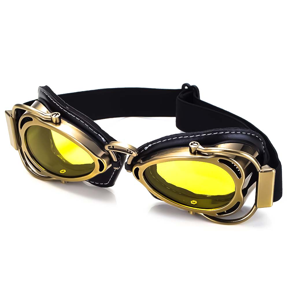 Tidløse Klassiske Goggles Til Motorcyklister Med Øjenbeskyttelse