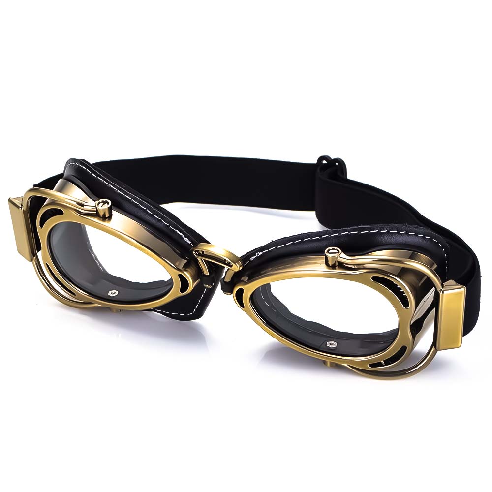 Tidløse Klassiske Goggles Til Motorcyklister Med Øjenbeskyttelse