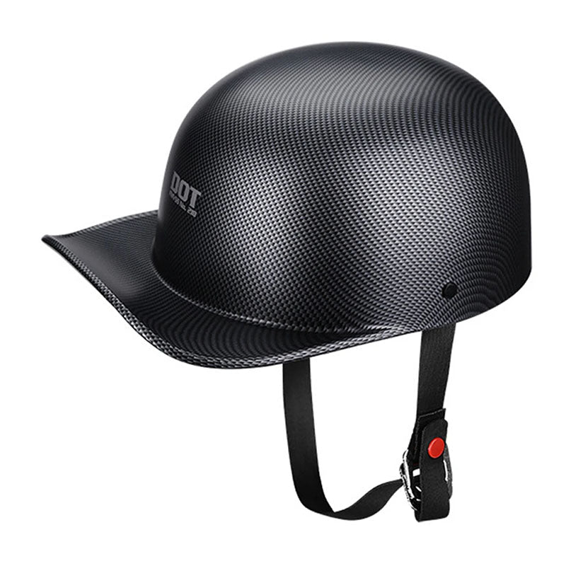 RoverGuard Baseball Cap Motorcykel DOT Hjelm Med Komfortabel Pasform