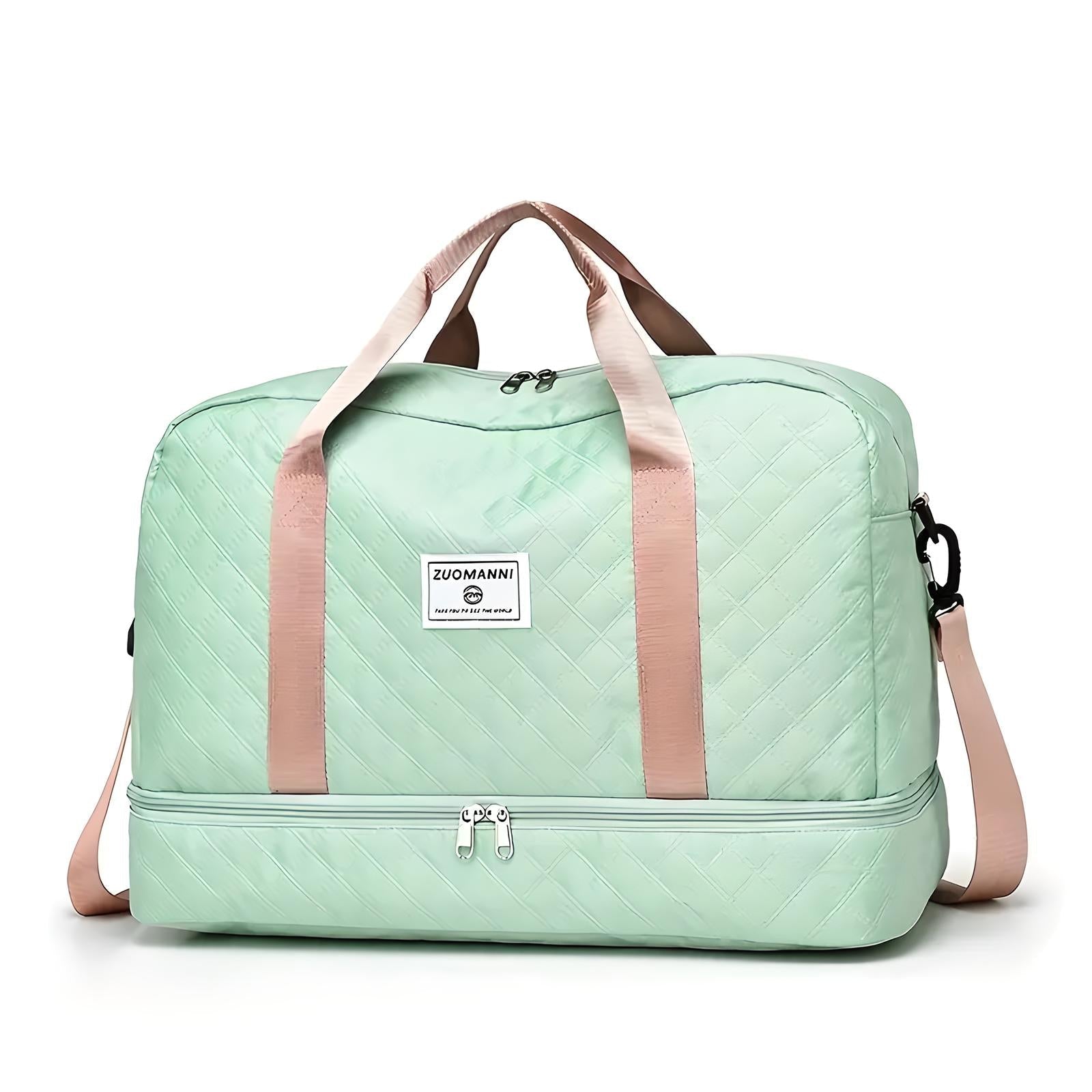 Voyager Weekender Duffle Bag Med Vandtætte Lommer