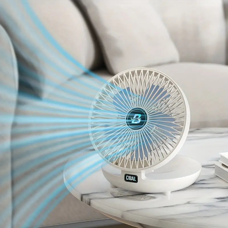 WallBreeze USB Personlig Køleblæser Til Hjemmet Og Kontoret Hviskende Stille