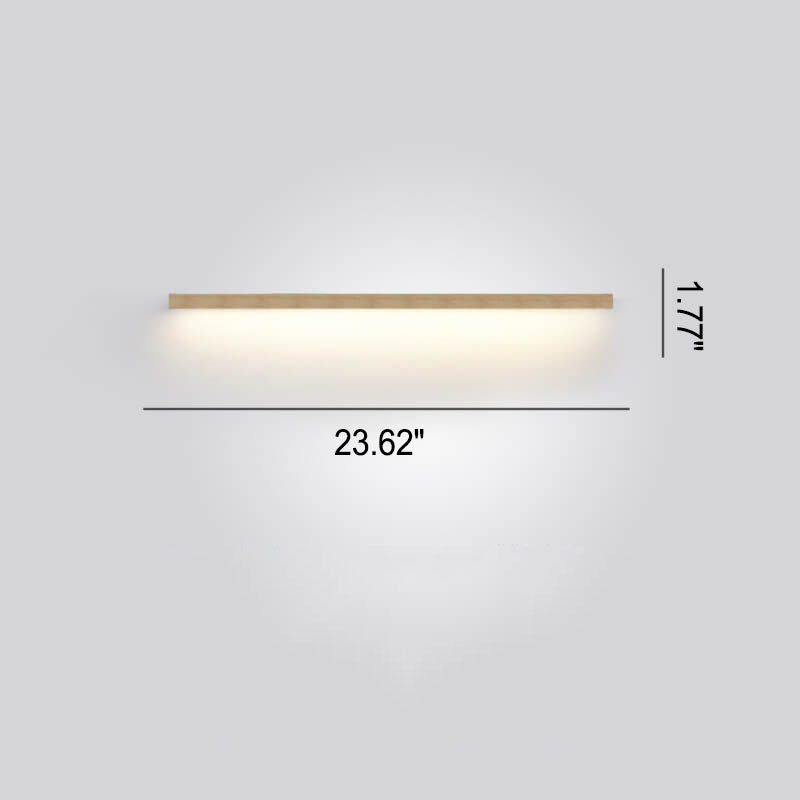 Minimalistisk Trævæg lampe – Atmosfærisk belysning til ethvert rum