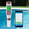 AquaSense 7 Parameter Digital Pool Tester Til pH Og Klor