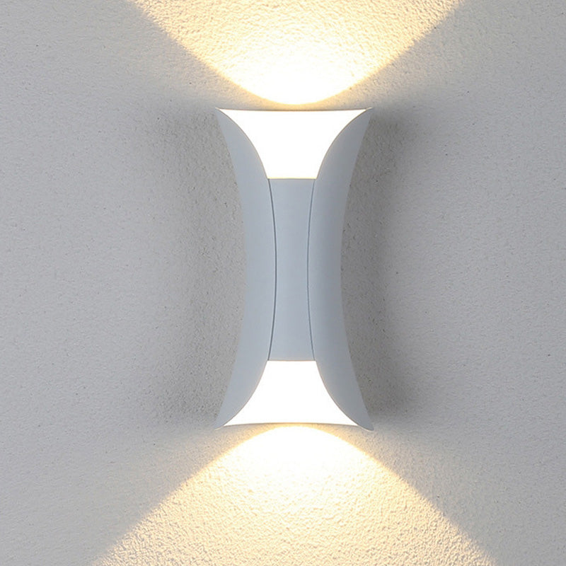 Arcora Curve Udendørs Væglampe Med LED IP65 Fastmonteret