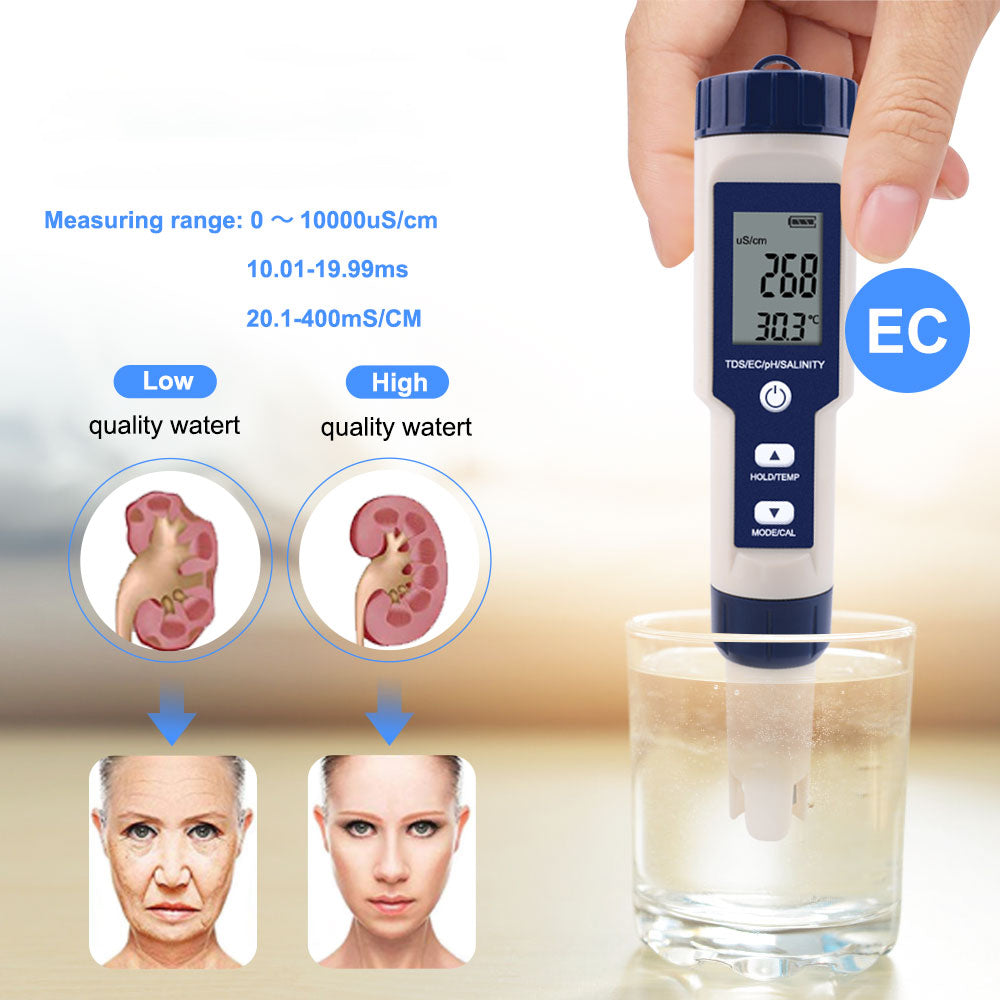 Høj Nøjagtighed Digital Pen pH Tester til Vand