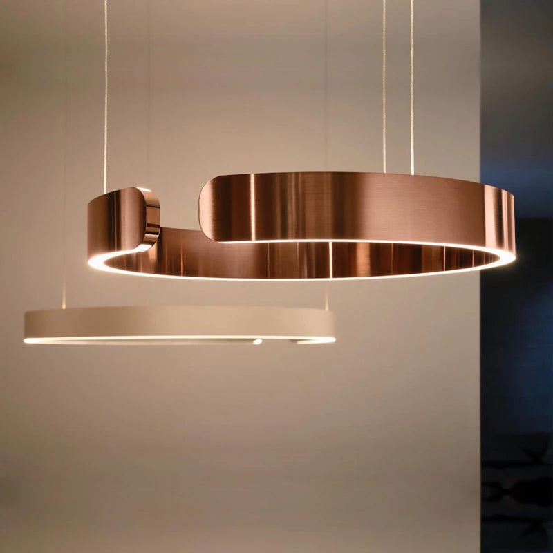 LumaCircle Moderne LED Pendel til Stue og Spisestue