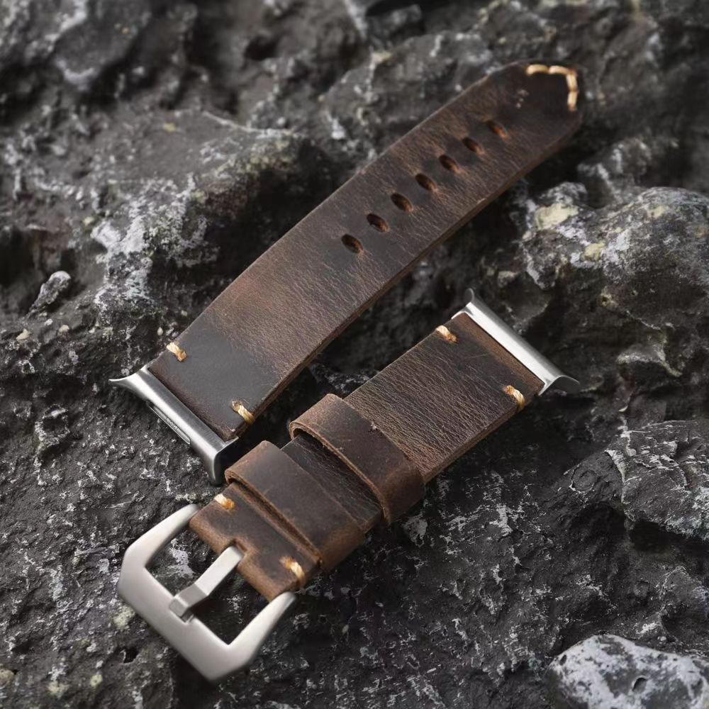 Ardentora Læderrem Med Vintage Look Til Samsung Watch Ultra
