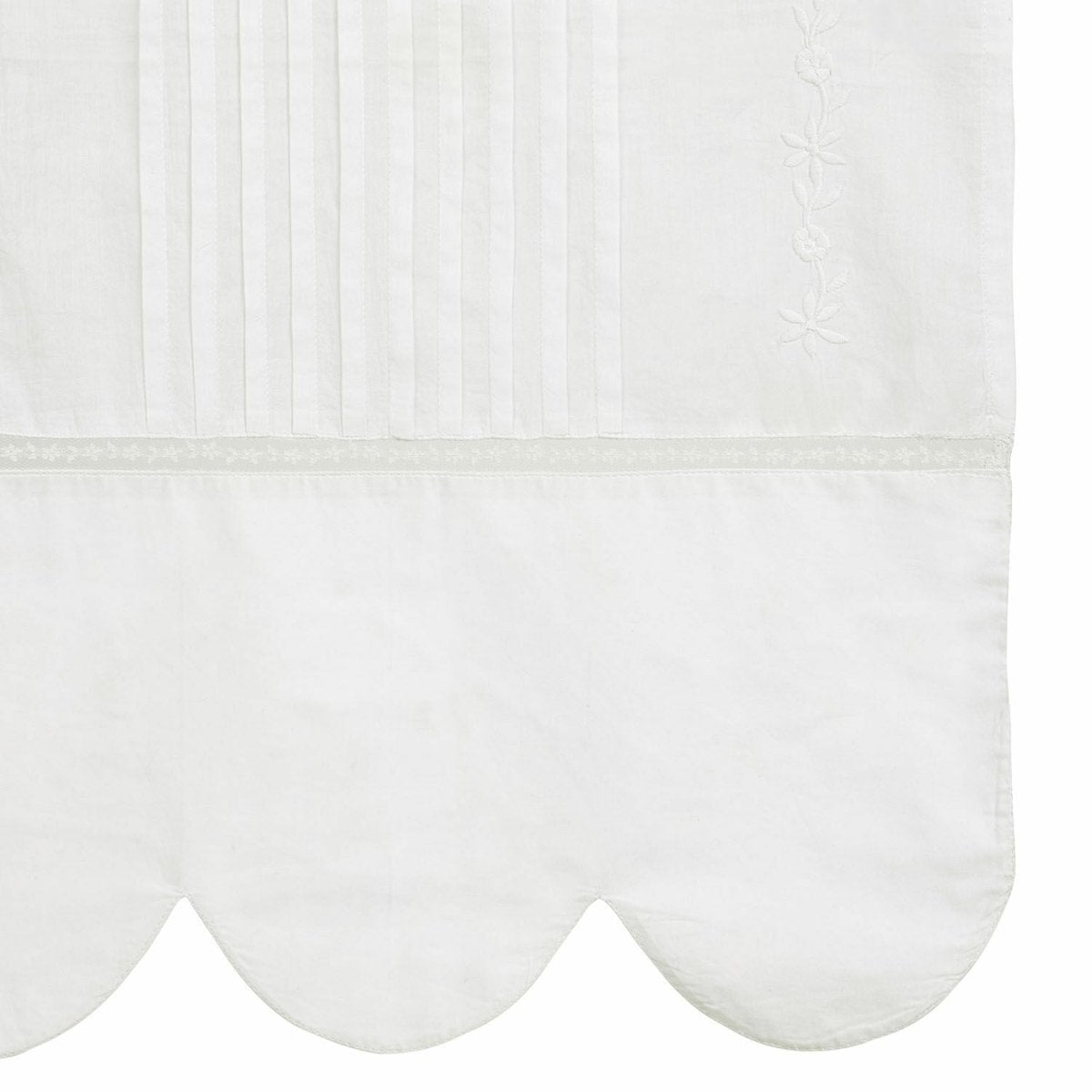 WISTELLE Café-Gardine – Spids-Gardine i Vintage-Stil