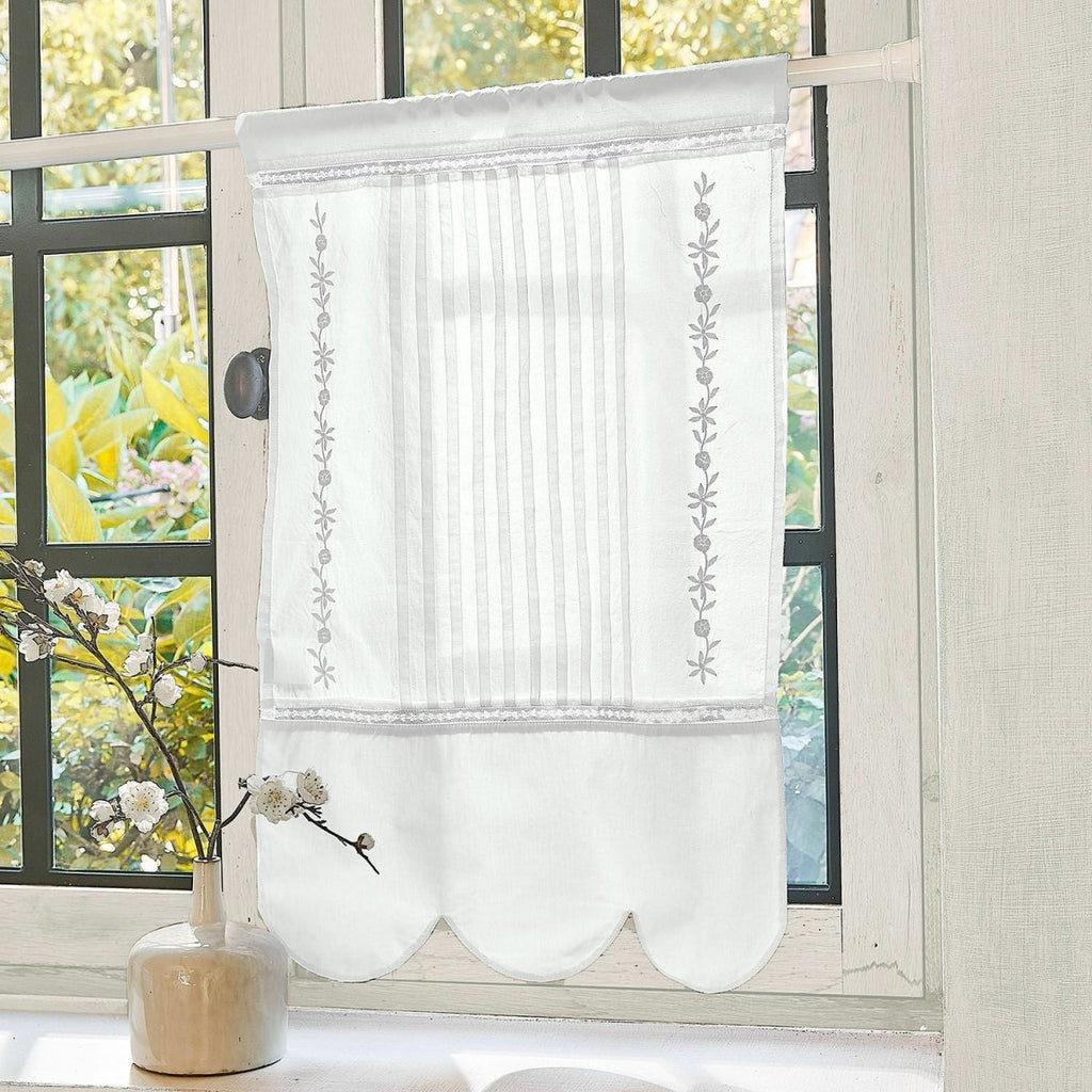 WISTELLE Café-Gardine – Spids-Gardine i Vintage-Stil