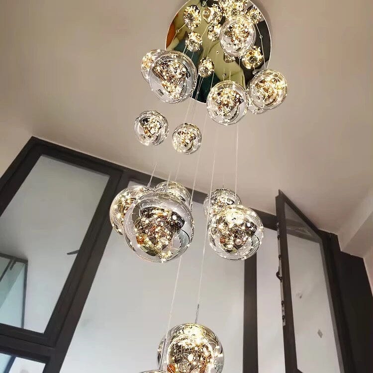 LuminaOrb Glas Globus Trappe Kranse Ambient Glow