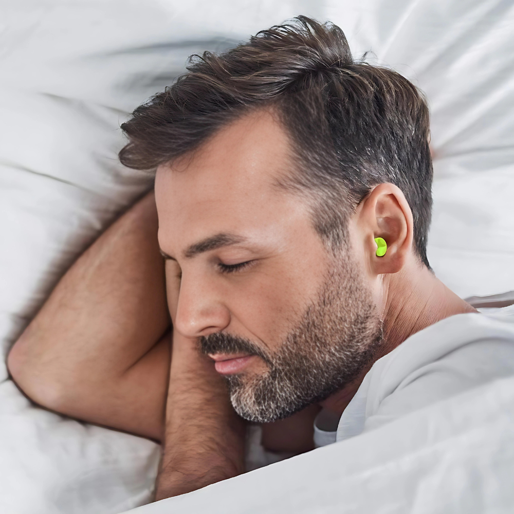 TruCalm Søvn Ørepropper Til Støjdæmpning, Hypoallergeniske, Bløde Silikone