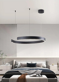 AerisGlow Moderne Rund LED Loftkrone Til Stuen