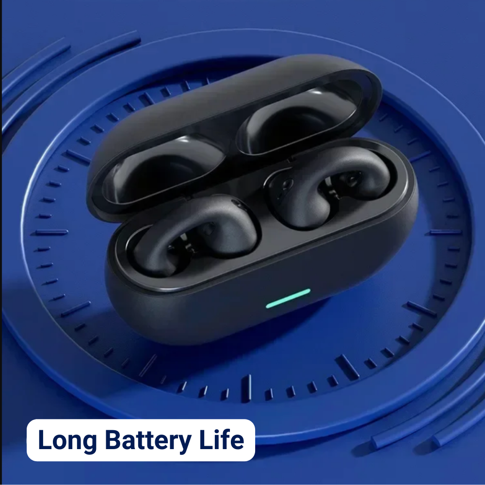 VeloWave Øretelefoner Bluetooth 5.3 Og IPX5 Svedafvisende Bone Conduction