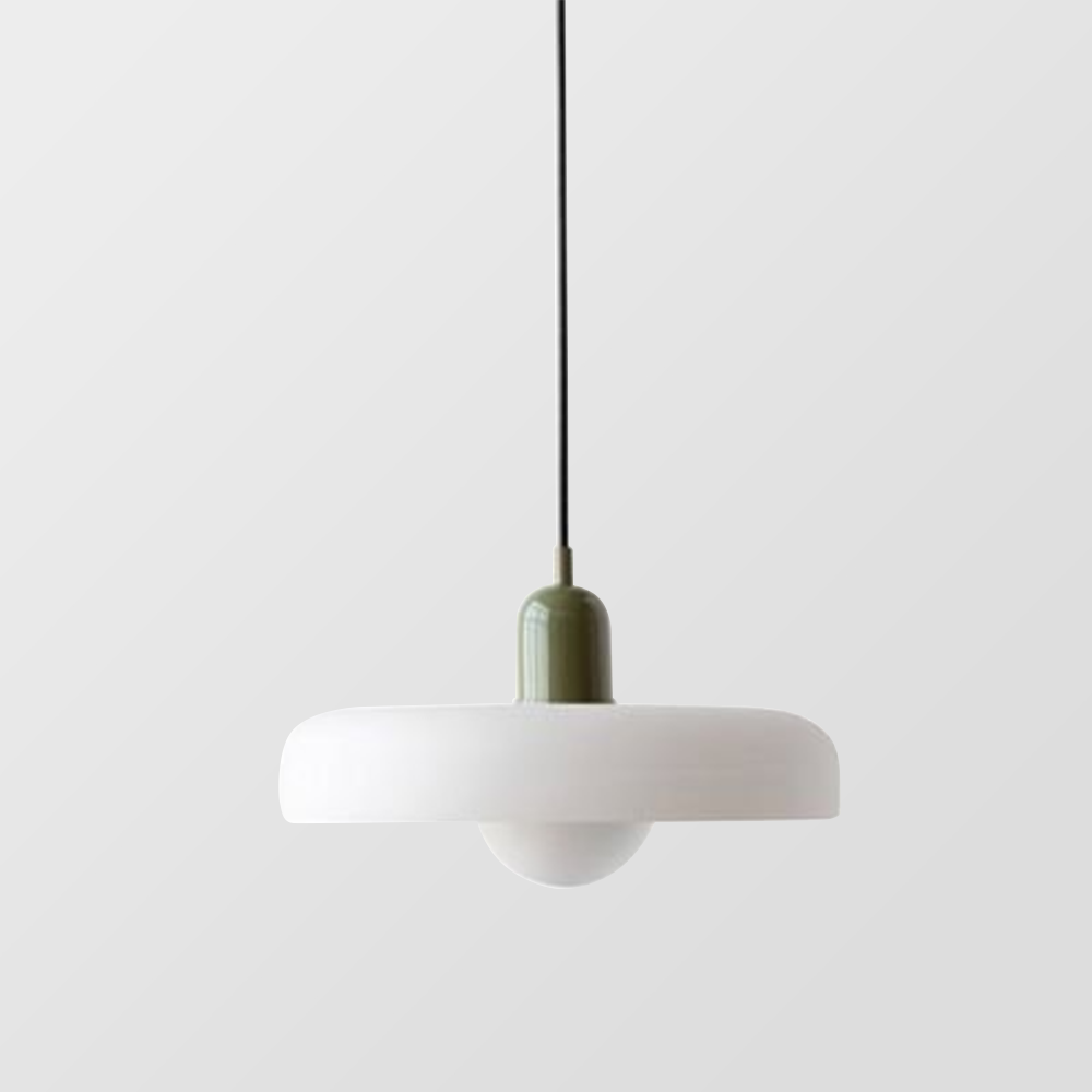 Bauhaus Aurelo Farvet Glas Pendelampe Til Spisestuer