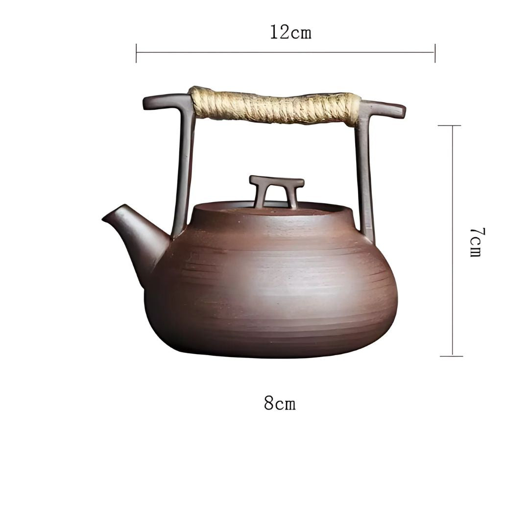 Keramisk Teapot med Varmere til Afslappende Te-Øjeblikke derhjemme