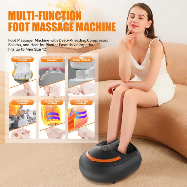 Soluna Fodmassageapparat Leverer Dyb Lindring Fra Ubehag Og Stress