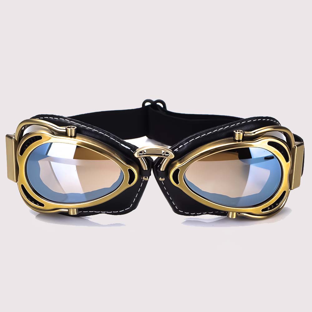 Tidløse Klassiske Goggles Til Motorcyklister Med Øjenbeskyttelse