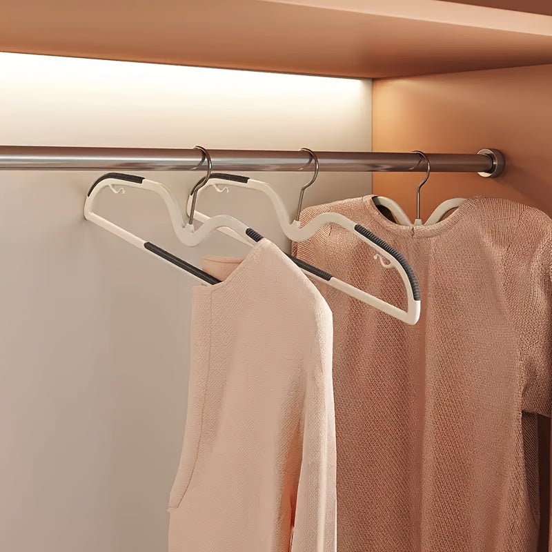 Pladsbesparende Kort Hals Hanger – Skridsikker og Drejelig