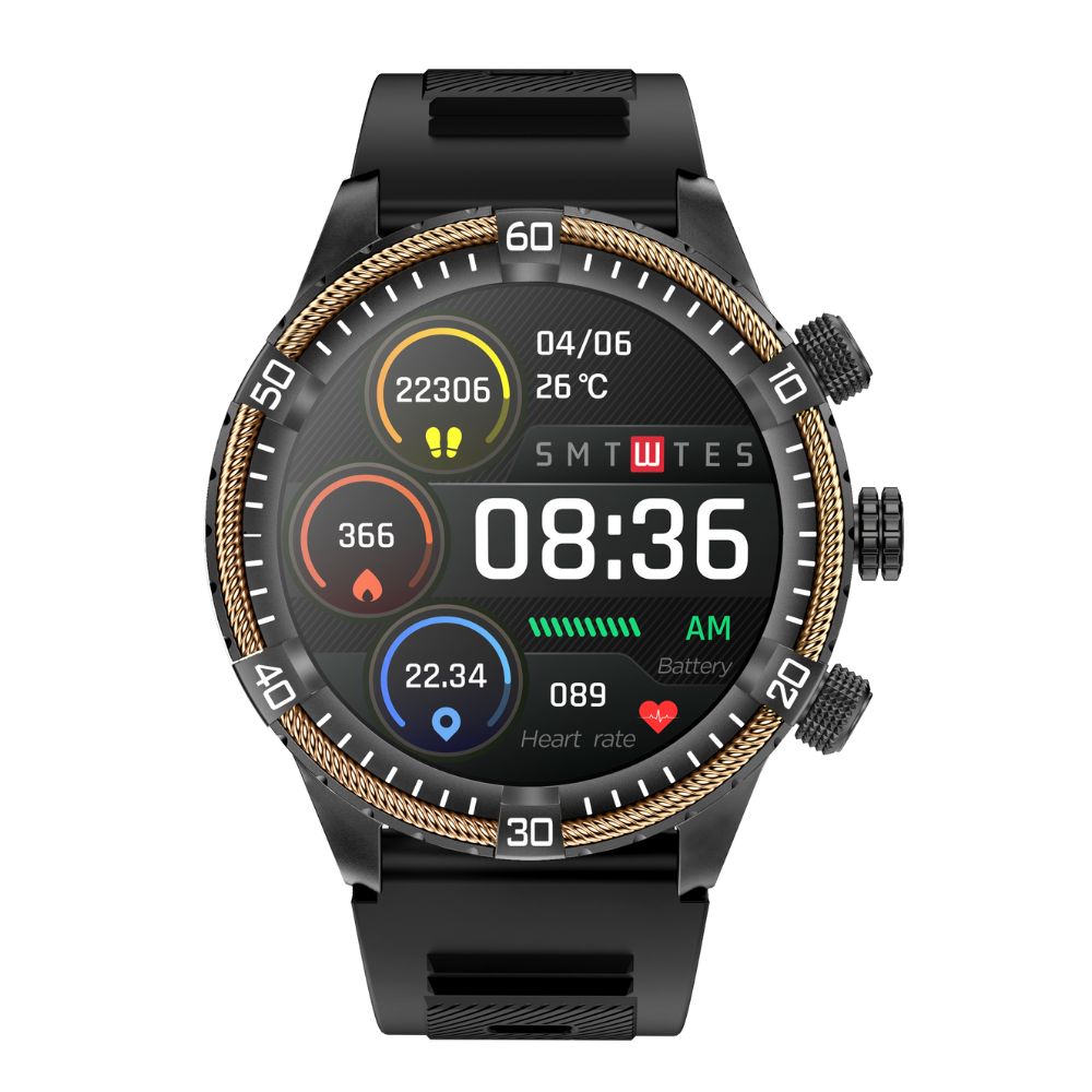 Blodglukose Blodtryk Blodilt Søvnmåler Vandtæt Smartwatch