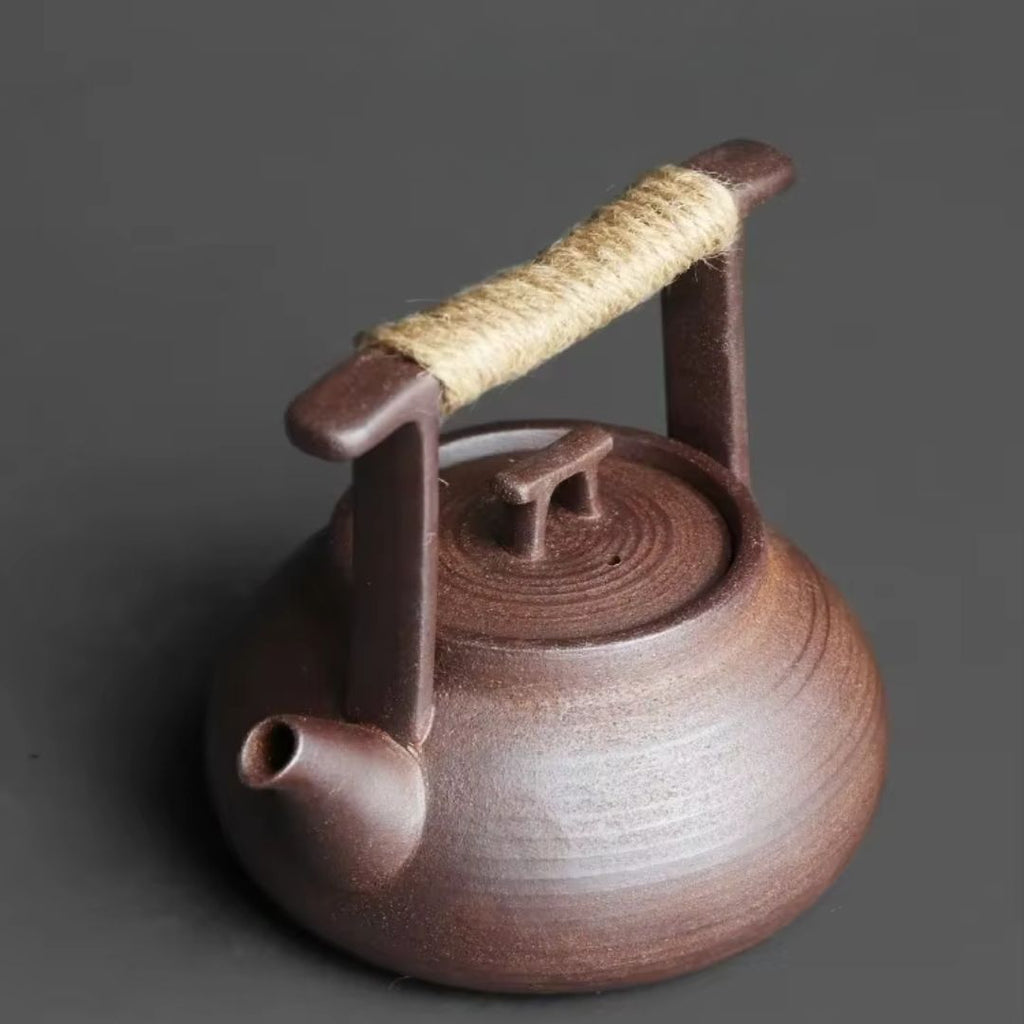 Keramisk Teapot med Varmere til Afslappende Te-Øjeblikke derhjemme