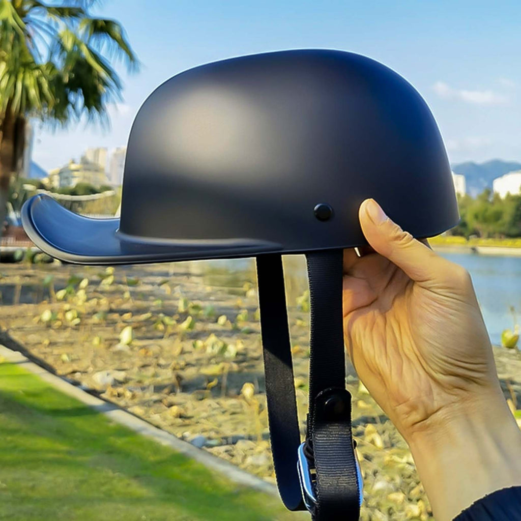 RoverGuard Baseball Cap Motorcykel DOT Hjelm Med Komfortabel Pasform