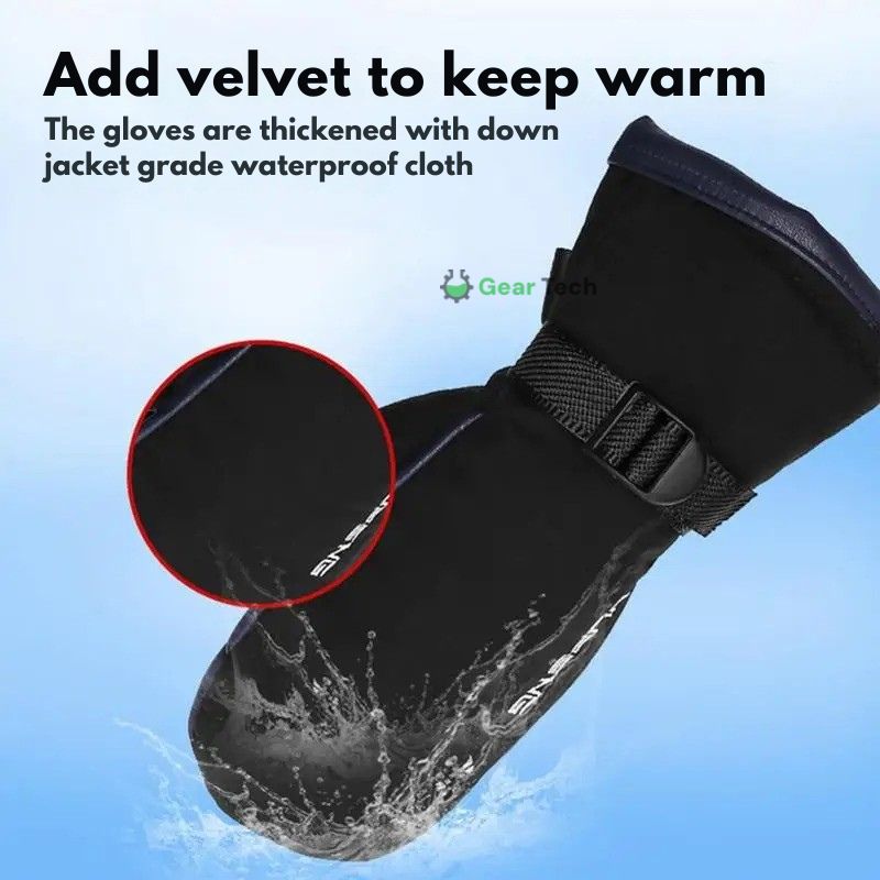 USB-opvarmede handsker | Dobbeltsidet varme, vandtæt, plug-and-play – perfekt til ski & vinterbrug