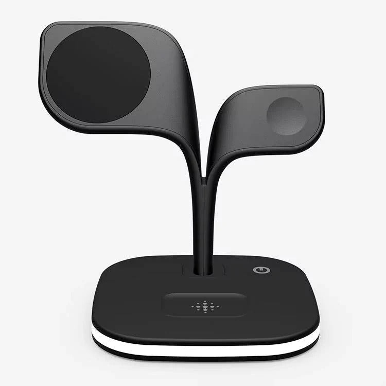 3 i 1 MagSafe Opladerstation | Magnetisk Trådløs Oplader til iPhone, Apple Watch & AirPods | Magnetia