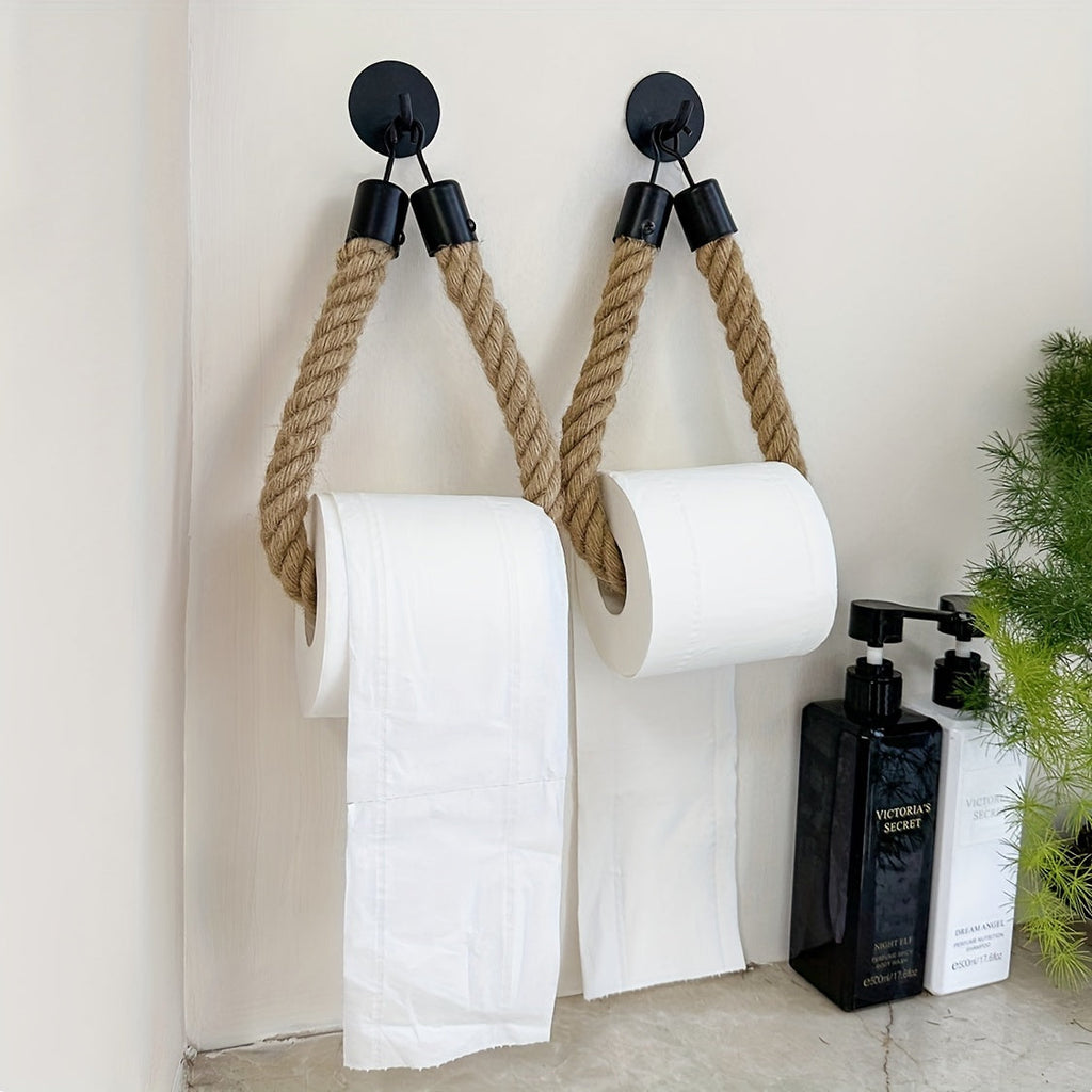 Hamp Snor Toiletpapirholder - Til Stilfulde Badeværelser