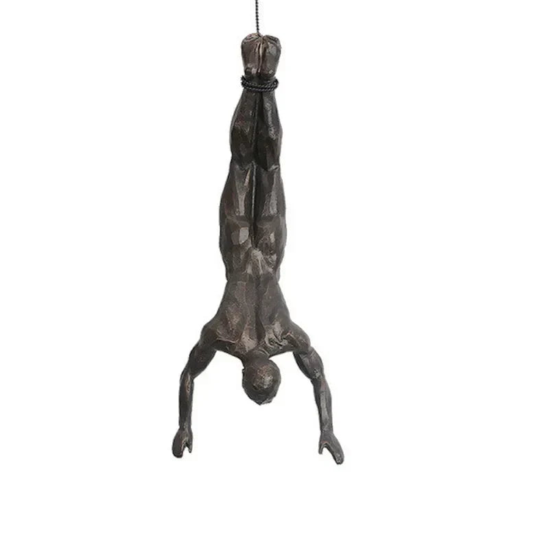 Dekorative Klatrefigurer Vægskulptur Sæt til Moderne Vægdekoration