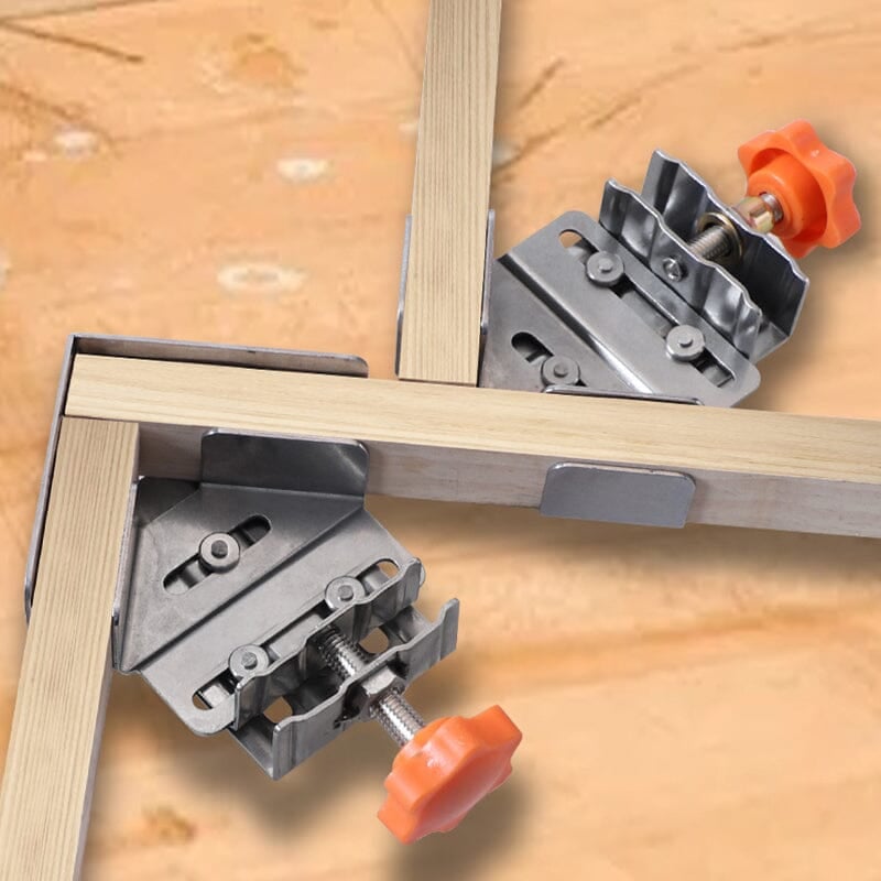 Vinkelklemme & Hjørneklemme | Præcis vinkelspænder 90 grader til træ & DIY | HjørnePro