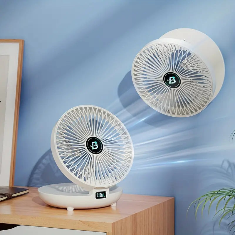 WallBreeze USB Personlig Køleblæser Til Hjemmet Og Kontoret Hviskende Stille