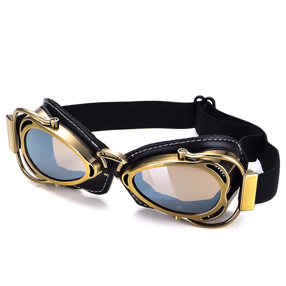 Tidløse Klassiske Goggles Til Motorcyklister Med Øjenbeskyttelse