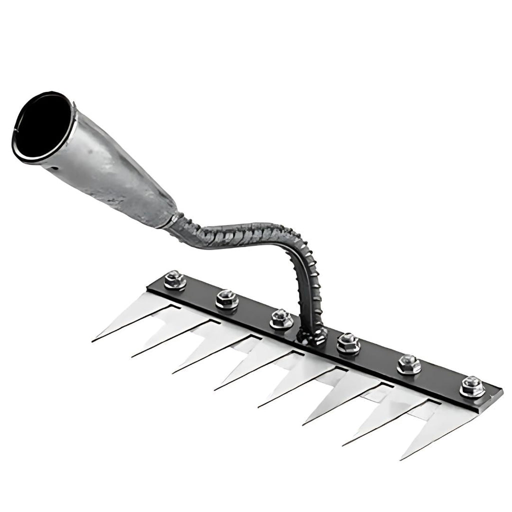 ThriveGard Ukrudtsfjerner Med Ståltænder Og Ergonomisk Greb