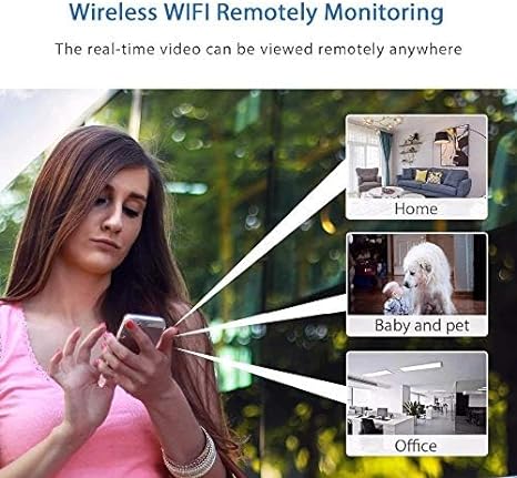 Trådløst 1080P WiFi sikkerhedskamera - Beskyt dit hjem