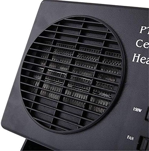 12V Keramisk Bilvarmer | 150W-300W Bærbar Vifte med Automatisk Termostat til Vinterbrug i Køretøjer