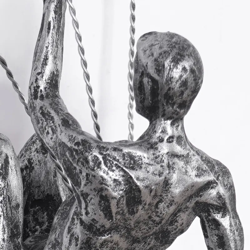 Dekorative Klatrefigurer Vægskulptur Sæt til Moderne Vægdekoration