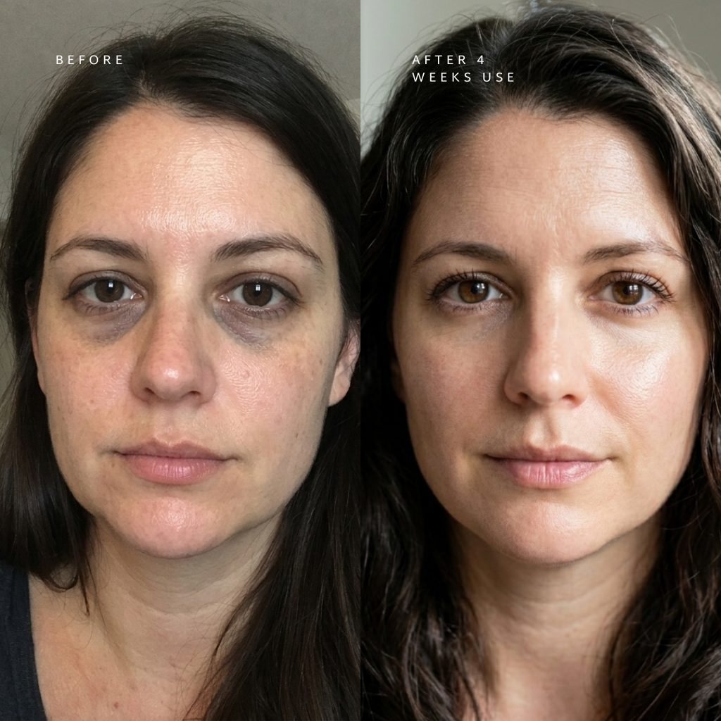 Under Eye Rejuvenation Tool Med Rødt Lys Teknologi Og EMS Dual Tech
