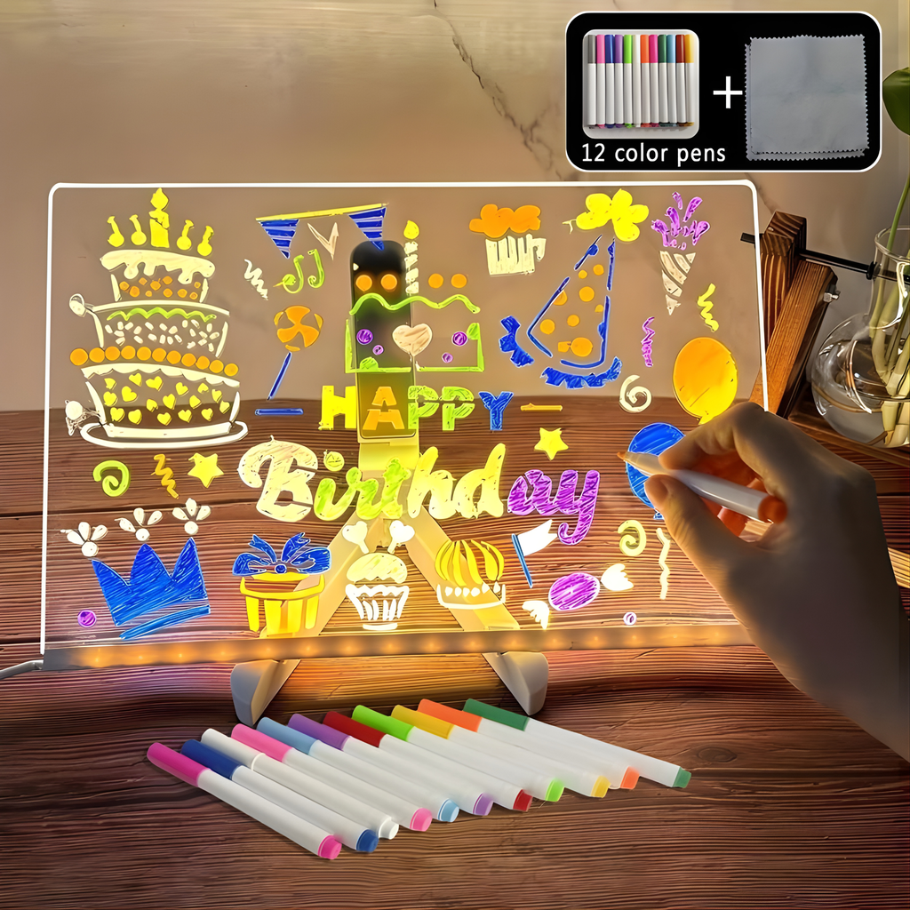 GlowBoard™ – Kreativt Lysbræt