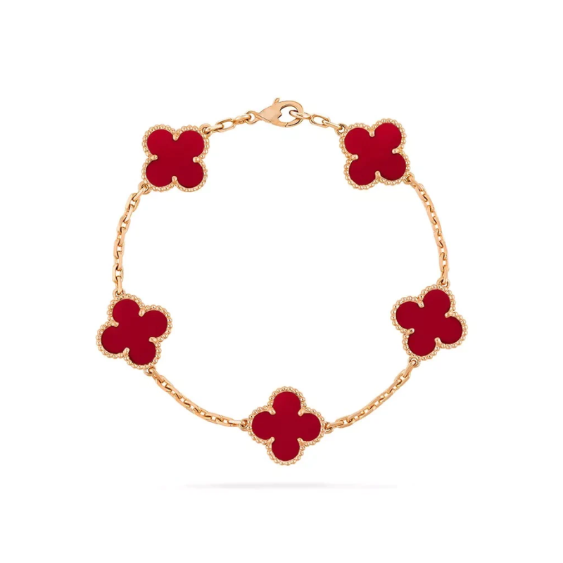 Clover Luck Armbånd | Elegant og Hypoallergenisk | Justerbart